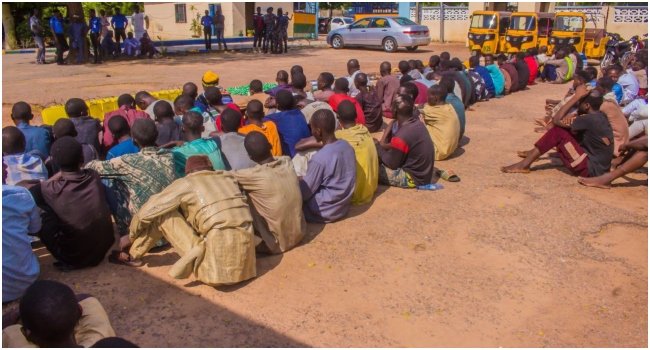 Police Arrest 149 Suspected Criminals In Kano