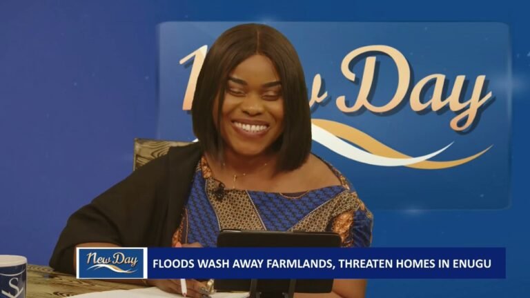 NEW DAY: FLOODS WASH AWAY FARMLANDS, THREATEN HOMES IN ENUGU – WATCH VIDEO