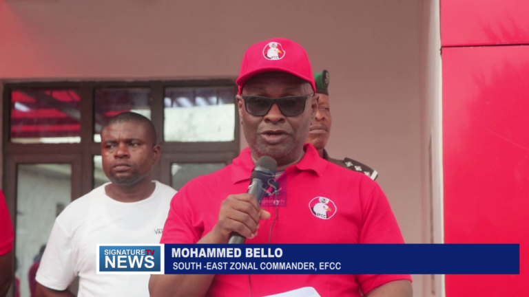 EFCC CHAIRMAN CALLS FOR CULTURE OF WHISTLE BLOWING IN THE FIGHT AGAINST CORRUPTION – WATCH VIDEO