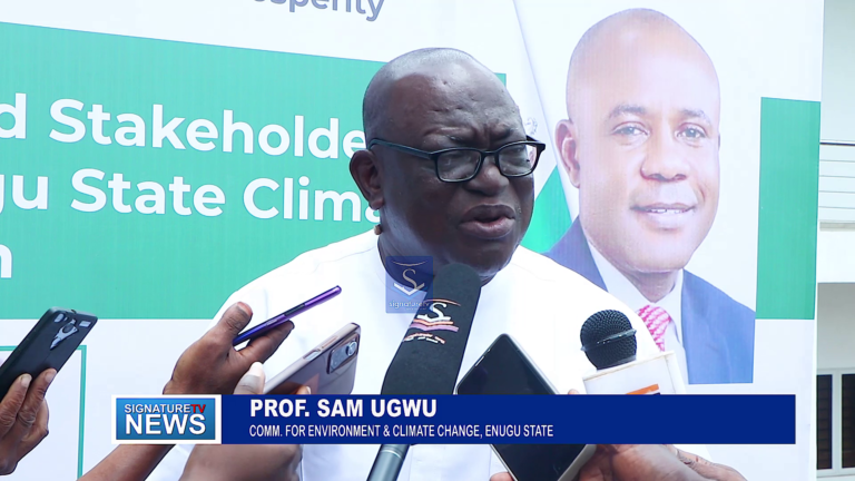 ENUGU STATE GOVT’S ENGAGEMENT ON CLIMATE POLICY AND ACTION PLAN – WATCH VIDEO