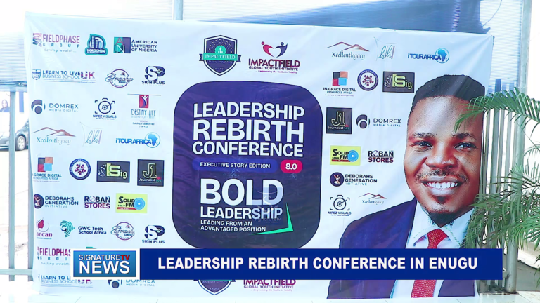 LEADERSHIP REBIRTH CONFERENCE IN ENUGU – WATCH VIDEO