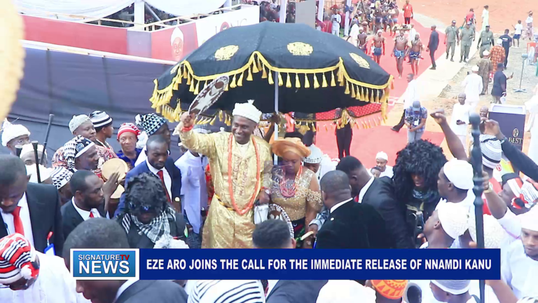 EZE ARO JOINS THE CALL FOR THE IMMEDIATE RELEASE ON NNAMDI KANU – WATCH VIDEO
