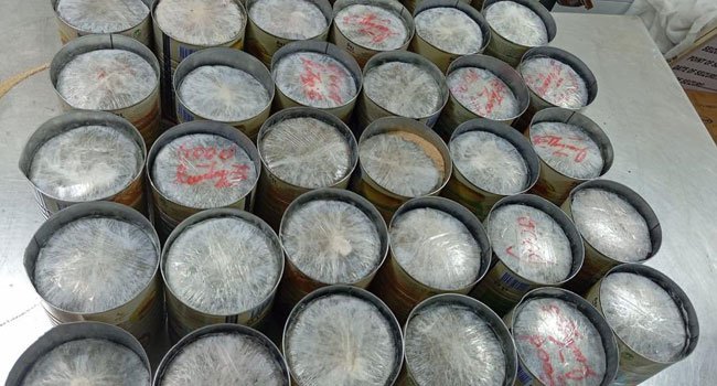 NDLEA Uncovers Drugs Hidden In Baby Food Containers