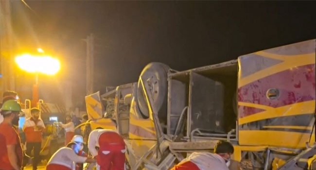 34 Dead In Two Pakistan Bus Accidents