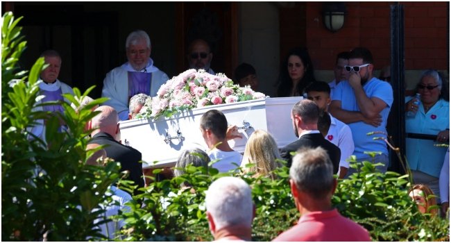 Funeral Held For Nine-Year-Old Victim of UK Stabbing That Sparked Riots