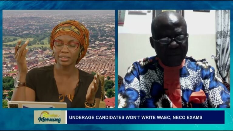REACTIONS TO UNDERAGE CANDIDATES NOT BEING ALLOWED TO WRITE WAEC, NECO EXAMS
