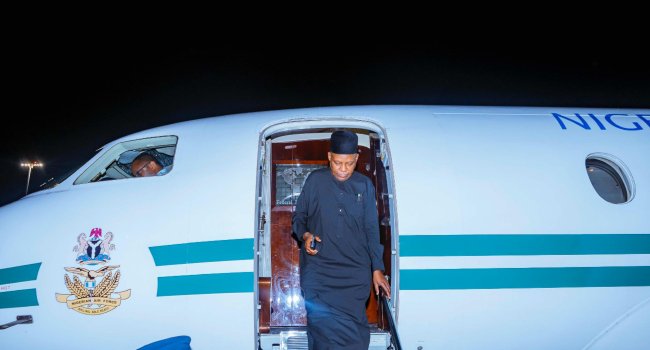 SHETTIMA RETURNS TO ABUJA AFTER SAUDI, UAE TRIPS