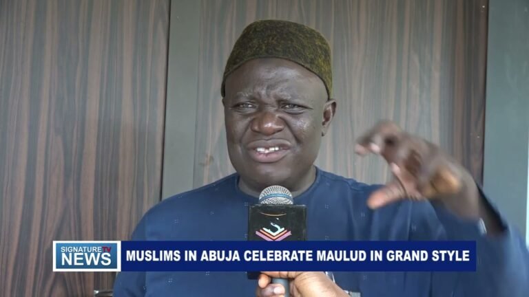 MUSLIMS IN ABUJA CELEBRATE MAULUD IN GRAND STYLE – WATCH VIDEO