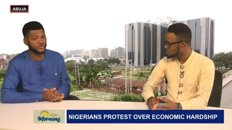 NIGERIANS PROTEST OVER ECONOMIC HARDSHIP – WATCH VIDEO