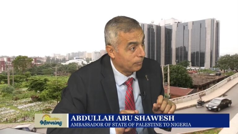 SIGNATURE MORNING INTERVIEW WITH ABDULLAH ABU SHAWESH, AMBASSADOR OF THE STATE OF PALESTINE – WATCH VIDEO