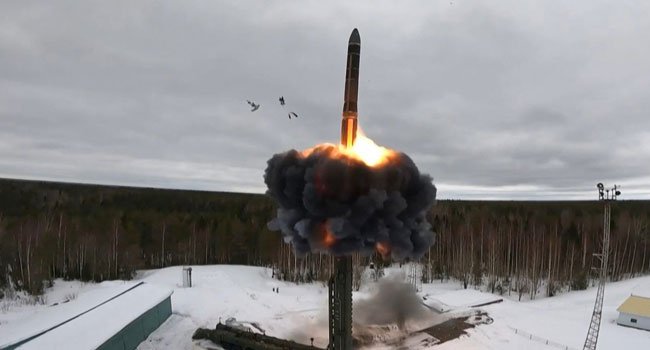 Russia Fires Intercontinental Ballistic Missile At Ukraine For First Time