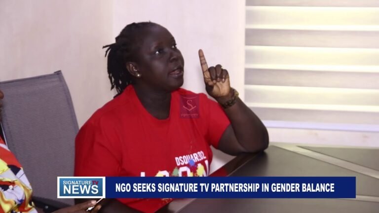 NGO SEEKS SIGNATURE TV PARTNERSHIP IN GENDER BALANCE – WATCH VIDEO