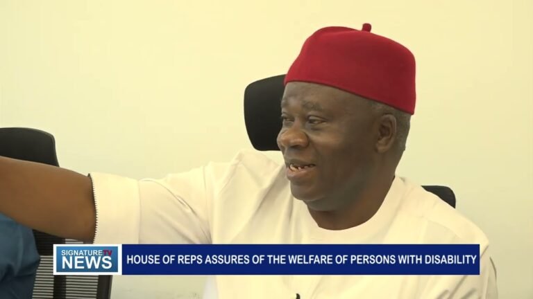HOUSE OF REPS ASSURES OF THE WELFARE OF PERSONS WITH DISABILITY – WATCH VIDEO
