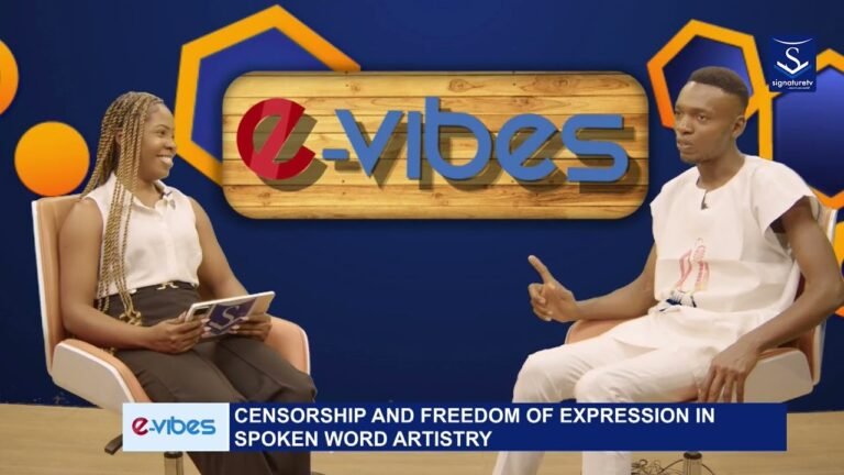 EVIBES: CENSORSHIP AND FREEDOM OF EXPRESSION IN SPOKEN ARTISTRY- WATCH VIDEO