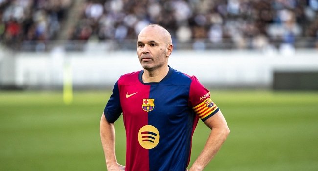 Iniesta Bids Farewell To Glittering Career In Front Of 45,000 In Tokyo
