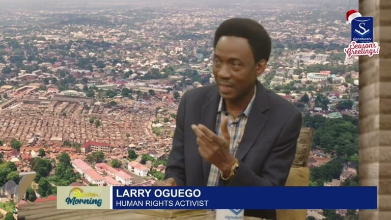 CHECKPOINTS: THE BRIDE BETWEEN SECURITY AND EXTORTION WITH LARRY OGUEGO- WATCH VIDEO