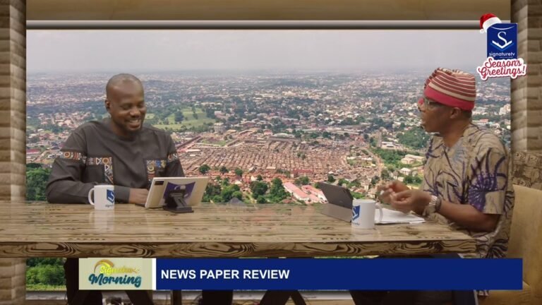 FG THREATENS CONTEMPT SUIT AGAINST ERRAND GOVS – NEWSPAPER REVIEW WITH CHRIS MADUKA D’ORACLE – WATCH VIDEO