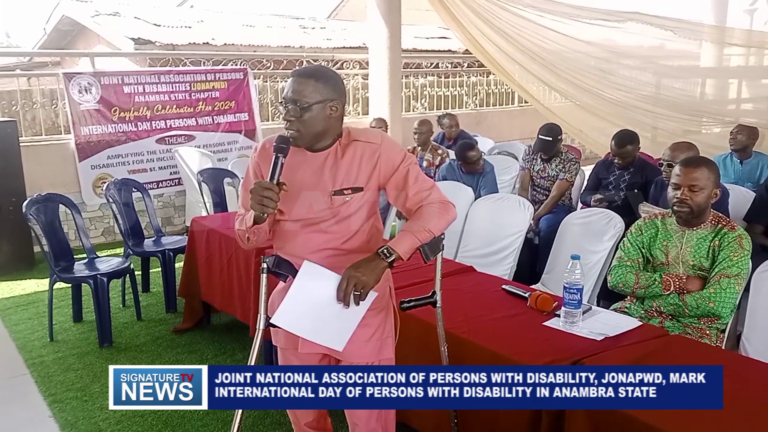 JONAPWD MARK INTERNATIONAL DAY OF PERSONS WITH DISABILITY IN ANAMBRA STATE – WATCH VIDEO