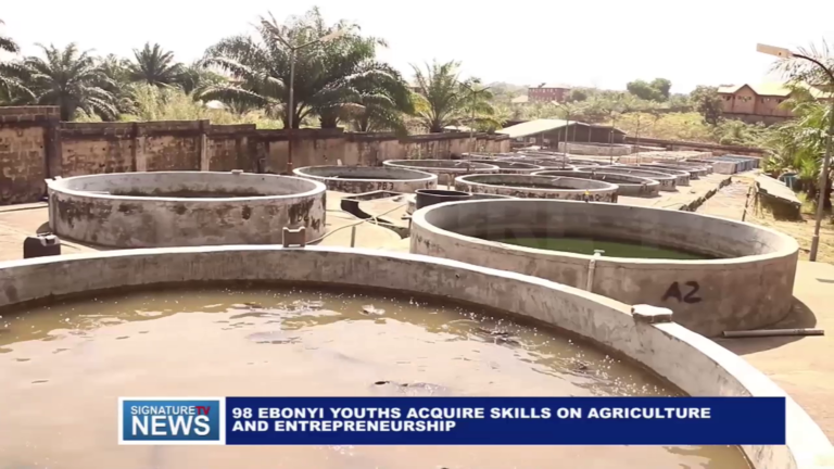 98 EBONYI YOUTHS ACQUIRE SKILLS ON AGRICULTURE AND ENTREPRENEURSHIP – WATCH VIDEO