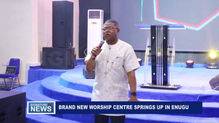 BRAND NEW WORSHIP CENTRE SPRINGS UP IN ENUGU – WATCH VIDEO