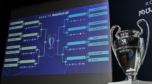 [FULL LIST] Champions League Play-Off, Round Of 16: Man City To Face Real Madrid