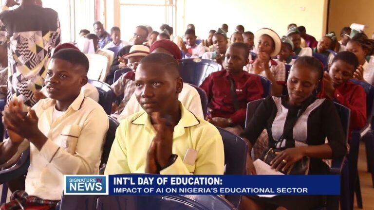 INTERNATIONAL DAY OF EDUCATION, IMPACT OD AI ON NIGERIAS EDUCATIONAL SECTOR-WATCH VIDEO