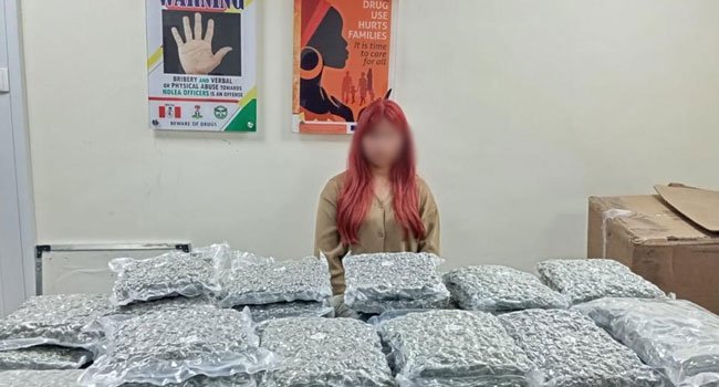 Thai Lady Arrested At Lagos Airport With Illicit Drugs