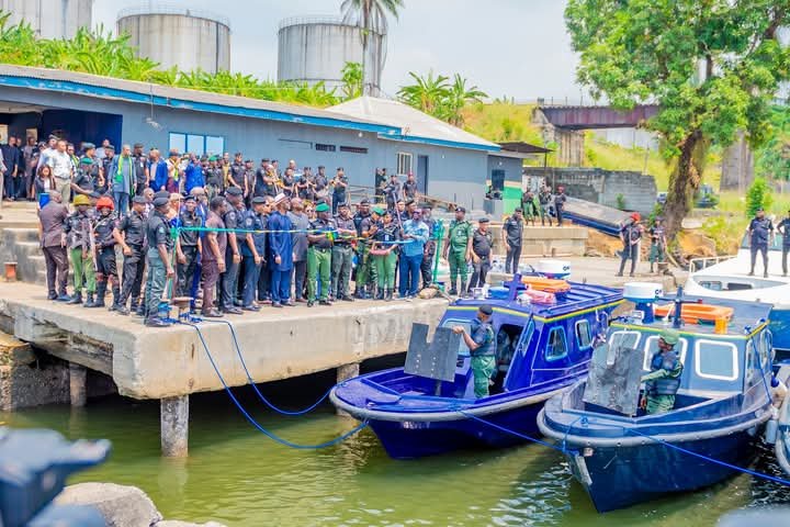 GOVERNOR FUBARA APPLAUDS IGP FOR DONATING GUNBOATS TO TACKLE SEA PIRATES, SAYS SECURITY REMAINS PRIORITY