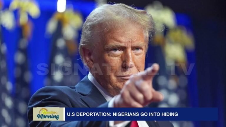 U.S DEPORTATION: NIGERIANS GO INTO HIDING – WATCH VIDEO