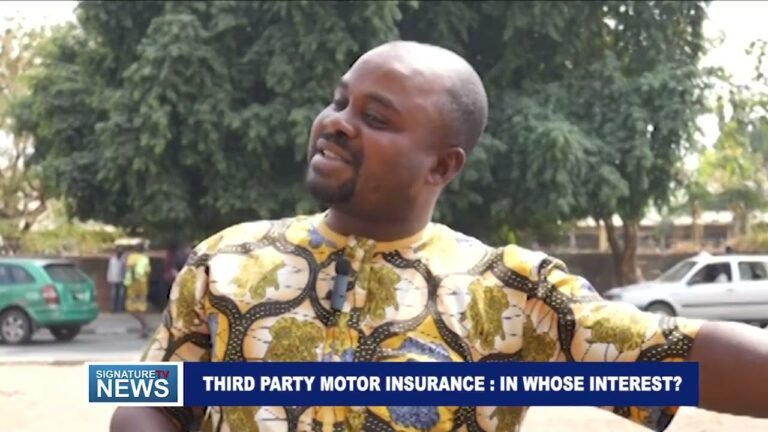 THIRD PARTY MOTOR INSURANCE: IN WHOSE INTEREST? – WATCH VIDEO