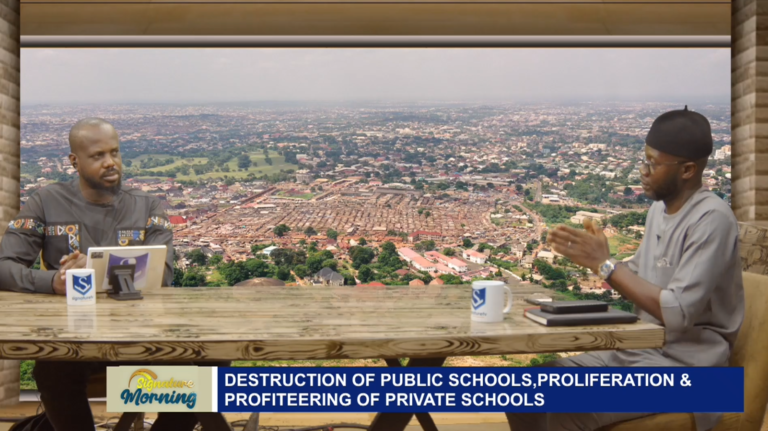 DESTRUCTION OF PUBLIC SCHOOLS, PROLIFICATION & PROFITEERING OF PRIVATE SCHOOLS BY NZE CHIMAROKE NWOSU – WATCH VIDEO
