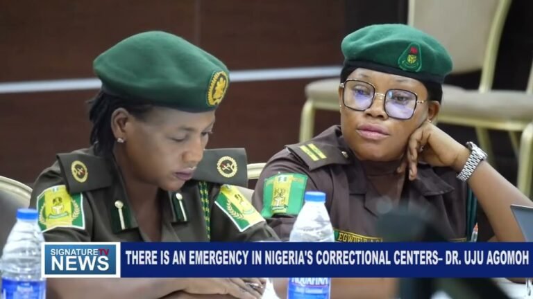 THERE IS AN EMERGENCY IN NIGERIA’S CORRECTIONAL CENTERS– DR. UJU AGOMOH