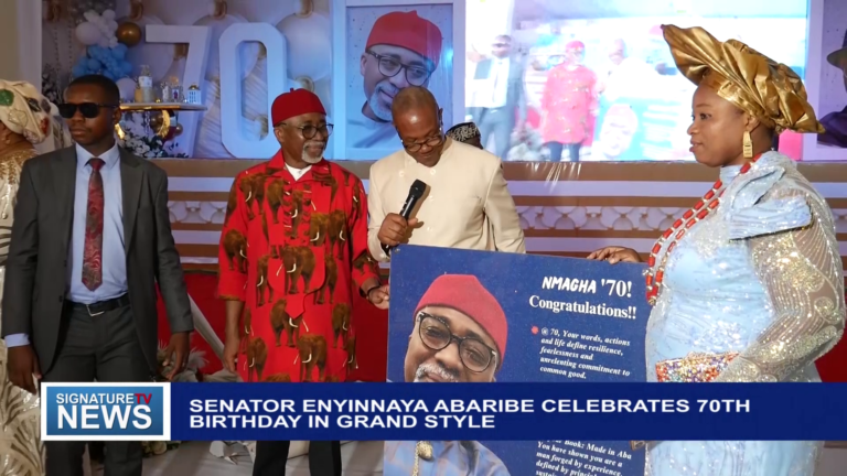 SENATOR CELEBRATES HIS 70TH BIRTHDAY IN A GRAND STYLE- WATCH VIDEO