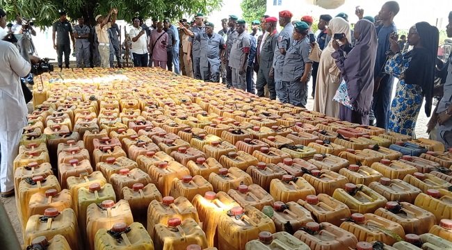 Customs Disrupt Bandits’ Supply Chain, Seize 12,880 Litres Of Petrol In Niger