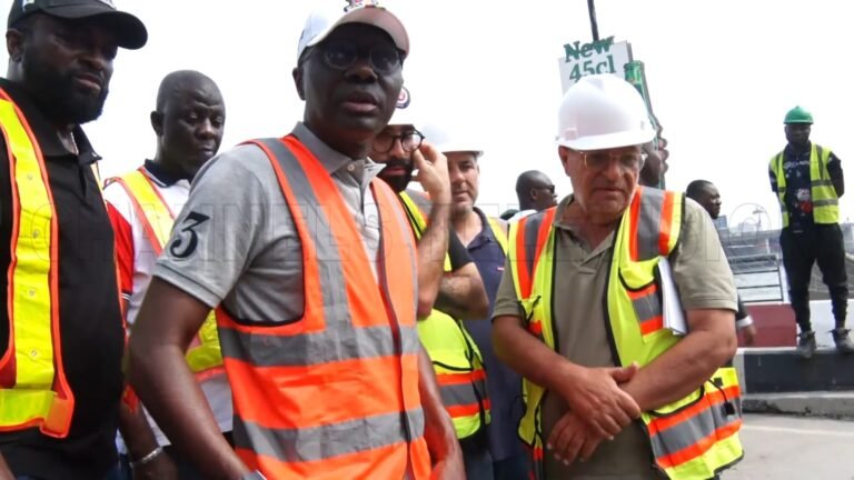 Sanwo-Olu Apologises As Work On Independence Bridge Causes Gridlock