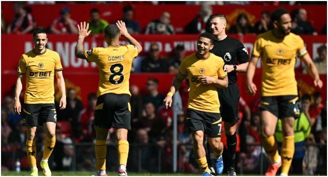Man Utd Suffer 15th EPL Loss This Season With Defeat To Wolves