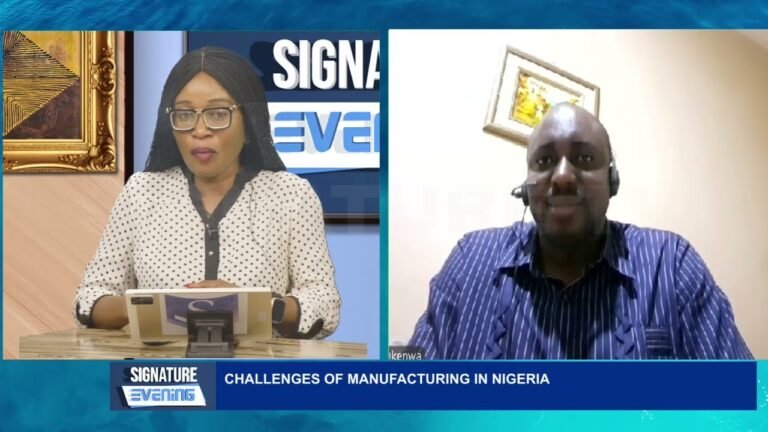 CHUKWUMA OKENWA SPEAKS ON CHALLENGES OF MANUFACTURING IN NIGERIA -WATCH VIDEO