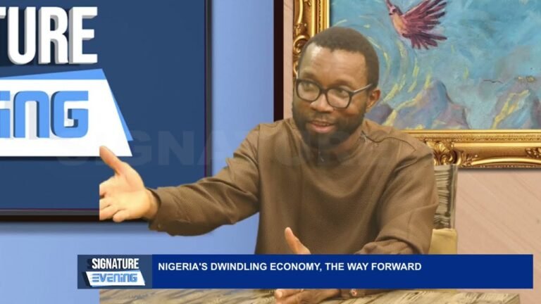 TONY ODUKWE SPEAKES ON NIGERIA’S DWINDLING ECONOMY, THE WAY FORWARD -WATCH VIDEO