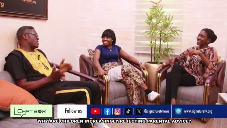 CHATBOX-WHY ARE CHILDREN INCREASINGLY REJECTING PARENTAL ADVICE? – WATCH VIDEO