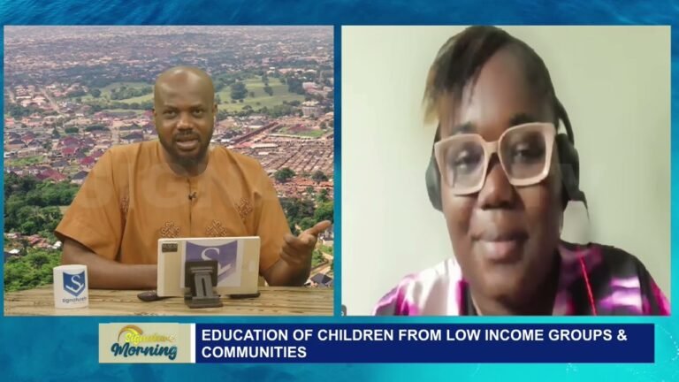 EDUCATION OF CHILDREN FROM LOW INCOME GROUP & COMMUNITIES WITH ESTHER ALARIBE – WATCH VIDEO