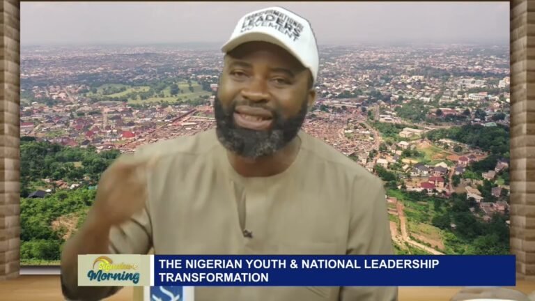 THE NIGERIAN YOUTH & NATIONAL LEADERSHIP TRANSFORMATION WITH HON. IKENNA ONAGA – WATCH VIDEO