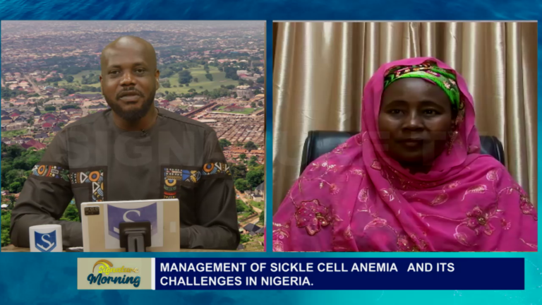 MANAGEMENT OF SICKLE CELL ANEMIA AND ITS CHALLENGES IN NIGERIA BY HAJ. KHADIZA YAHAYA SHANTALI – WATCH VIDEO
