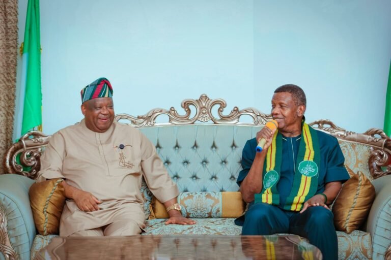 Adeboye visits Plateau, assures Mutfwang of church’s support, prayers