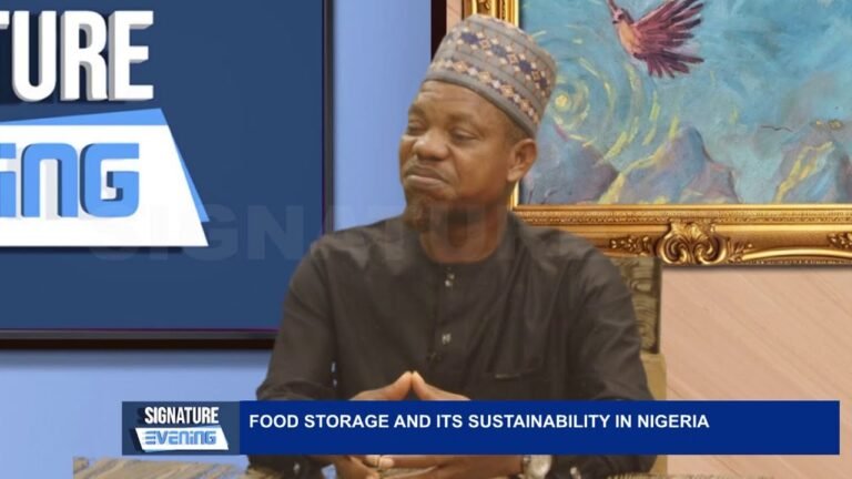ALHAJI SANI NNAJI SPEAKS ON FOOD STORAGE AND IT’S SUSTAINABILITY IN NIGERIA – WATCH VIDEO