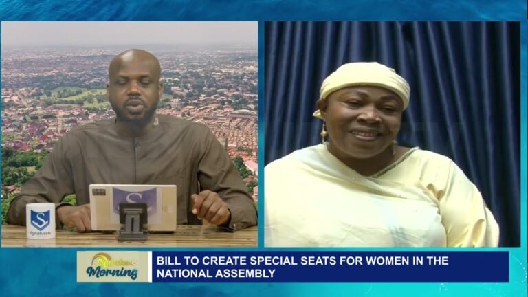BLESSING MICHAEL SPEAKS ON BILL TO CREATE SPECIAL SEATS FOR WOMEN IN THE NAT’L ASSEMBLY- WATCH VIDEO