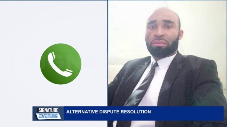 BARR. NDAMZI EKWULO SPEAKS ON ALTERNATIVE DISPUTE RESOLUTION – WATCH VIDEO