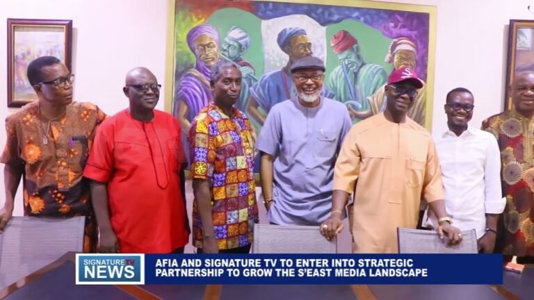 AFIA AND SIGNATURE TV TO ENTER INTO STRATEGIC PARTNERSHIP TO GROW THE S’EAST MEDIA LANDSCAPE -WATCH VIDEO
