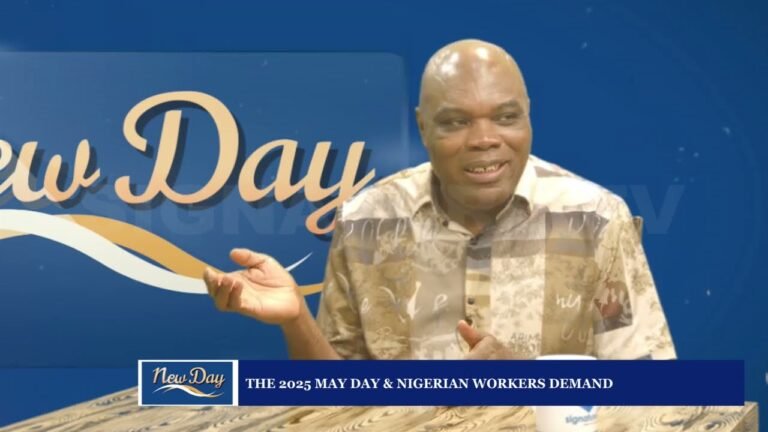DR. IGBOKWE CHUKWUMA IGBOKWE SPEAKS ON 2025 MAY DAY & NIGERIA WORKERS DEMAND – WATCH VIDEO