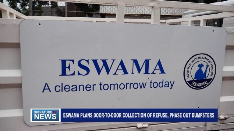 ESWAMA PLANS DOOR-TO-DOOR COLLECTION OF REFUSE, PHASE OUT DUMPSTERS – WATCH VIDEO