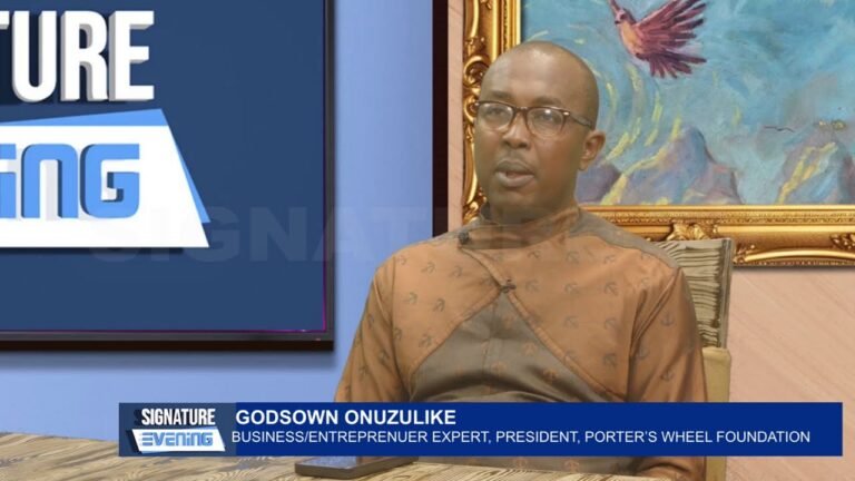 GODSOWN ONUZULIKE SPEAKS ON YOUTH EMPOWERMENT AND MOTIVATION – WATCH VIDEO